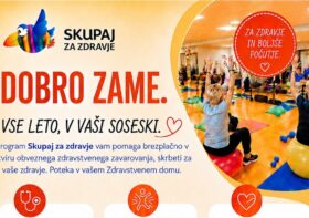 Plakat Dobro zame, program skupaj za zdravje
